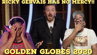 He Gave Zero F***S!!! Ricky Gervais – Golden Globes 2020 Reaction | Asia and BJ React