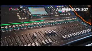 La SQ-7 d'Allen \u0026 Heath le console de mixage numérique haute gamme.