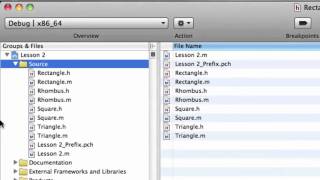 Xcode Tips L2 - Groups & Files