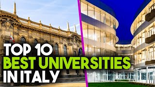 10 Best Universities in Italy