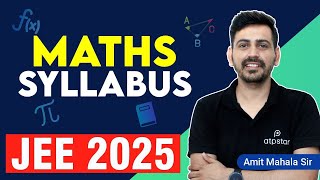 Complete Analysis Of Official JEE Syllabus | Maths | JEE 2025 ...