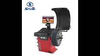 Máy cân bằng lốp cao cấp, hiệu suất cao, Sivik Helios.