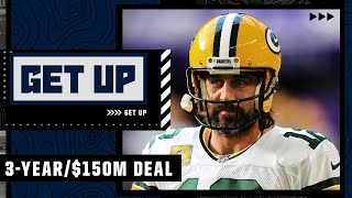 Breaking down Aaron Rodgers' new contract with the Packers | Get Up