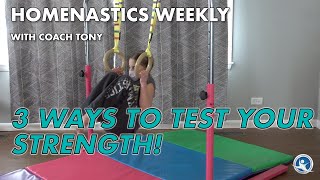 Homenastics™ WEEKLY - 3 Ways to Test Your Strength (ft. Jr. Bar PRO)