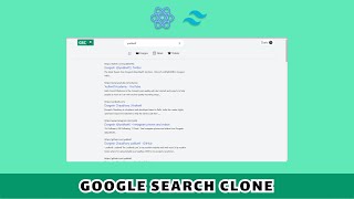 Google Search Clone // reactjs and talwind css