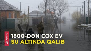 Güclü yağışdan sonra sel gəldi, evlər su altında qaldı – APA TV