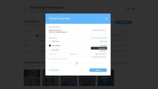 How to set sharing permissions