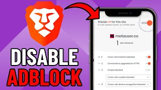 How To Disable AdBlock in Brave Browser in Mobile (EASY 2024)