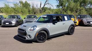 PreOwned 2017 Moonwalk Grey Mini Cooper Hardtop S