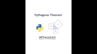 Python Turtle Coding - Draw Right Angle Triangle using Pythagorus Theorem