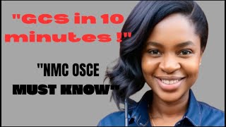 “Glasgow Coma Scale Explained | Full NMC OSCE Guide in 10 Minutes”#gcs #osce