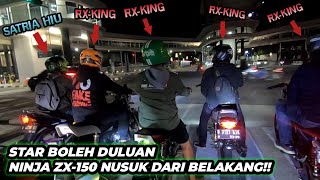 VIRAL !! SATRIA HIU, RX KING, SEMAKIN DI BELAKANG || RIDING MALEM JUMAT !!