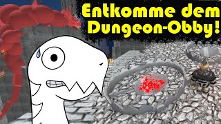 ENTKOMME ICH AUS DEM DUNGEON?! KOMPLETTLÖSUNG! Roblox -ENTKOMME DEM DUNGEON-OBBY [Deutsch/German]