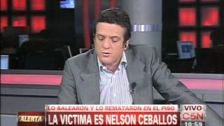 C5N - POLICIALES: BALEARON A UN HOMBRE Y LO REMATARON EN EL PISO (PARTE 2)