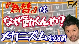 なんで為替って動くんや？そのメカニズムを徹底解説！【FX初心者】