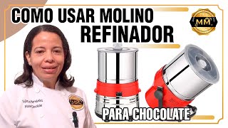 Descubre el arte de moler cacao con la refinadora Premier: ¡Sabor y calidad en cada grano!