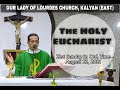 The Holy Eucharist - 21st Sunday in Ordinary Time