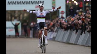 VAN DER POEL is BACK | UCI World Cup Zonhoven 2024 | Start \u0026 Final 2 Laps