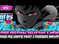 *AYOO! FREE FESTIVAL UNIT SELECTOR* & MORE NEW FREE FES UNITS! ANNI PART 2 FREEBIES (7DS Grand Cross