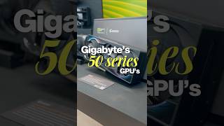 Gigabytes BRAND NEW 50 Series gpu's are insane 🔥 #tech #gpu #graphicscard #gigabyte #gaming