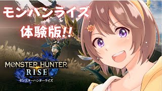 【モンハンライズ】体験版で遊んでみる！(◍•ᴗ•◍)ゝ