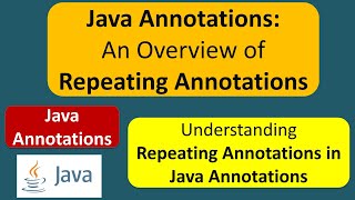 Java Annotations: An Overview of Repeating Annotations | Java annotations | Annotations in java