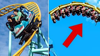 Top 10 SCARIEST Roller Coasters in History | xCellento