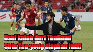 Shin Tae-yong Ungkap 3 Alasan Indonesia Kalah 4-0 dari Thailand di Final Piala AFF 2020