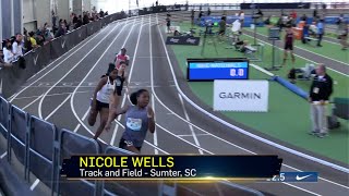 Track Star Nicole Wells of Sumter, SC, is Garnering College Interest