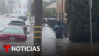 California se prepara para más lluvias y fuertes vientos | Noticias Telemundo