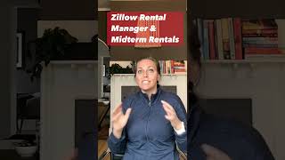 Midterm Rentals & Zillow Rental Manager 🏠 #zillowrentals 🏠 #landlording 🏠#midtermrental 🏠 #shorts