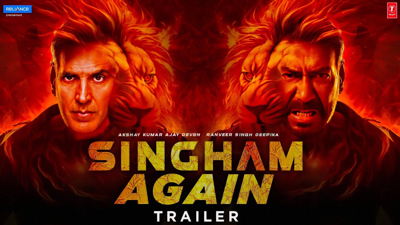 Singham Again Official Trailer | Akshay Kumar | Ajay Devgn | Singham ...