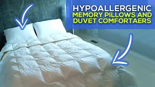 Our Best Luxury Down Comforters and Pillows - Yes Their Synthetic