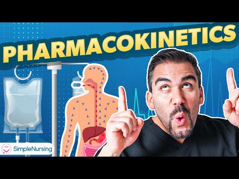 What are the 4 pharmacokinetic processes?