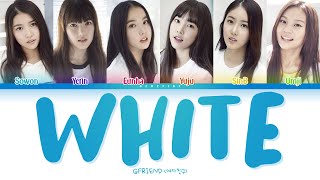 GFRIEND (여자친구) - White (하얀마음) Lyrics (Color Coded Lyrics Han/Rom/Eng/)