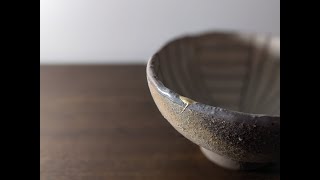 Kintsugi ASMR - Repairing a chipped rice bowl