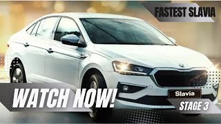 SKODA SLAVIA | STAGE 3 | TUNING | RACE TRACK | CHENNAI  #trending #shortvideo #shorts #viral