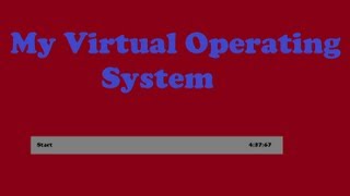 My Basic Virtual Operating System Made In Visual Basic 2010