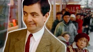 Mr Bean’s Sneaky Way to Get First in Line! | Mr Bean Funny Clips | Mr Bean