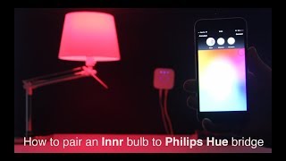 How to pair an Innr bulb to Philips Hue bridge