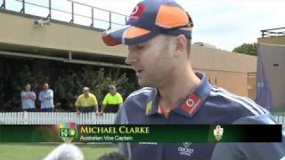 Michael Clarke injury update