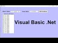 How to Fill Listbox by days between two dates in VB.net