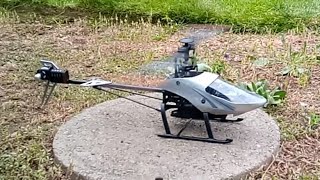 RC Helicopter WL V950: TEST After Rotor Shaft Removal \u0026 Straightening