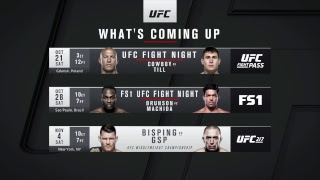 UFC 216: Ferguson vs Lee