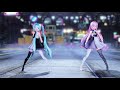 【mmd】world s end dancehall ワールズエンド・ダンスホール 初音ミク miku u0026 巡音ルカ luka