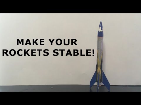 How do Rockets stay balanced?