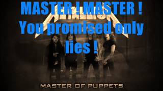 Metallica - Master Of Puppets (1986 -Lyrics)