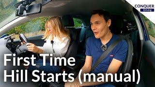First Time Learning Hill Starts in a Manual Car - Three Methods