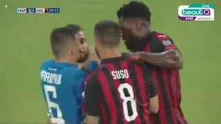 Fight Between Insigne And Suso