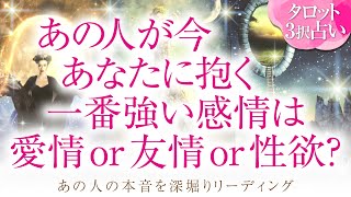 🔮恋愛タロット🌈あの人が今、あなたに抱く一番強い感情は、愛情 or 友情 or 性欲❔🌈お相手の隠れた本心が明らかに⁉️深掘りリーディング❗複雑恋愛・三角関係・音信不通・疎遠・片思い・曖昧な関係等…